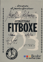 Attestato di partecipazione corso base di istruttore FITBOXE